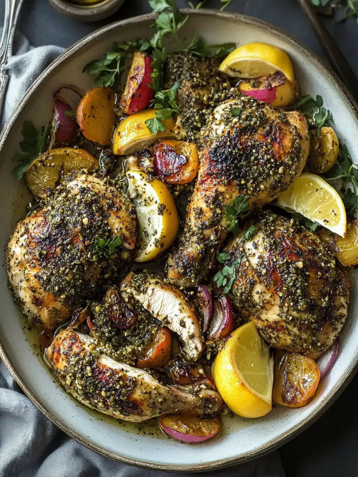 Za’atar Chicken: Quick & Flavorful Dinner Your Family Will Love 4 Za’atar Chicken