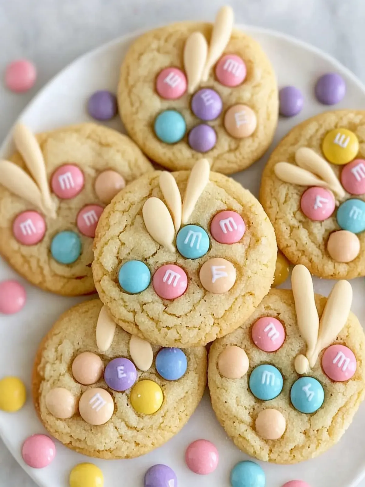 M&M Bunny Cookies: Sweet Joy for Your Easter Celebration 5 M&M Bunny Cookies