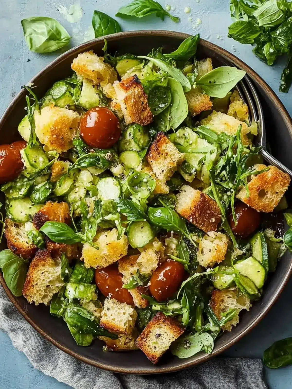 Brighten Up Your Day with Fresh Spring Panzanella Salad 5 Spring Panzanella