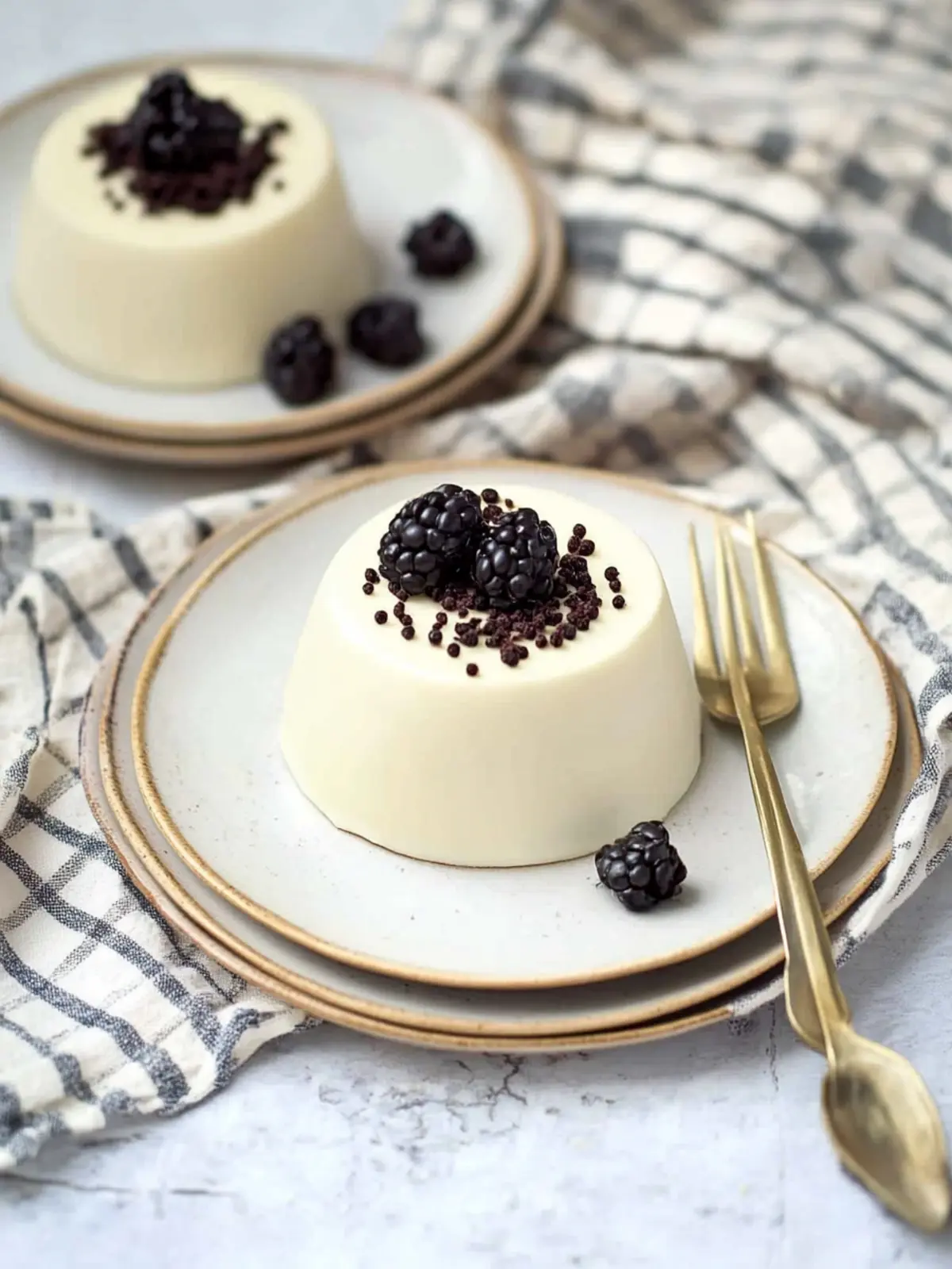 Creamy Grey Panna Cotta: A Delightful No-Bake Treat 4 Grey Panna Cotta