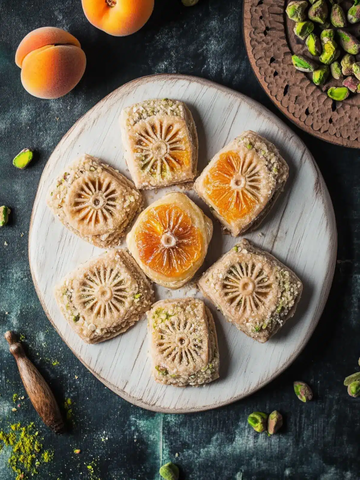 Apricot and Pistachio Maamoul Cookies: A Sweet Delight! 3 Apricot and Pistachio Maamoul