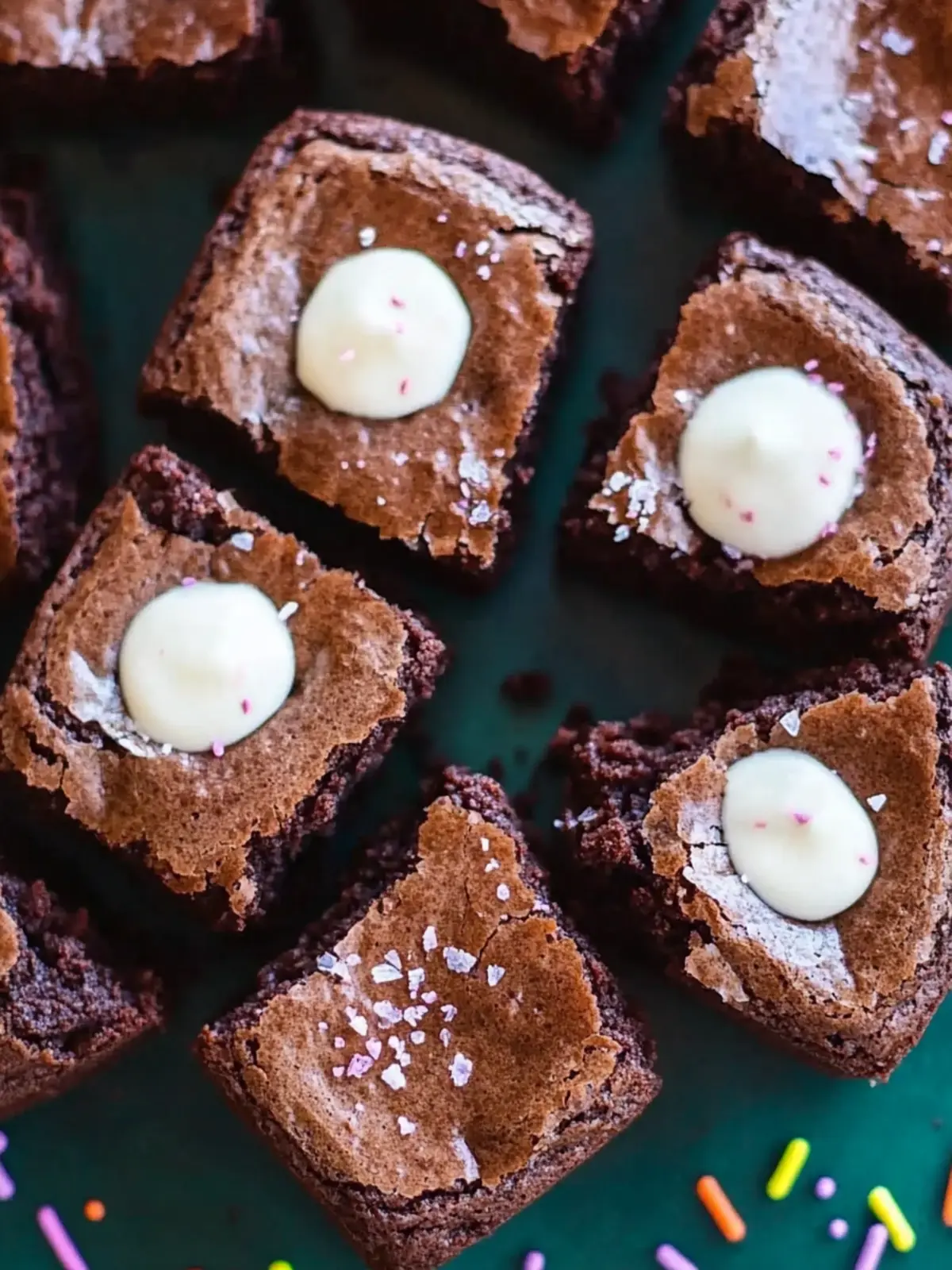 Irresistible Deviled Brownies with Creamy Filling for Easter 2 Deviled Brownies