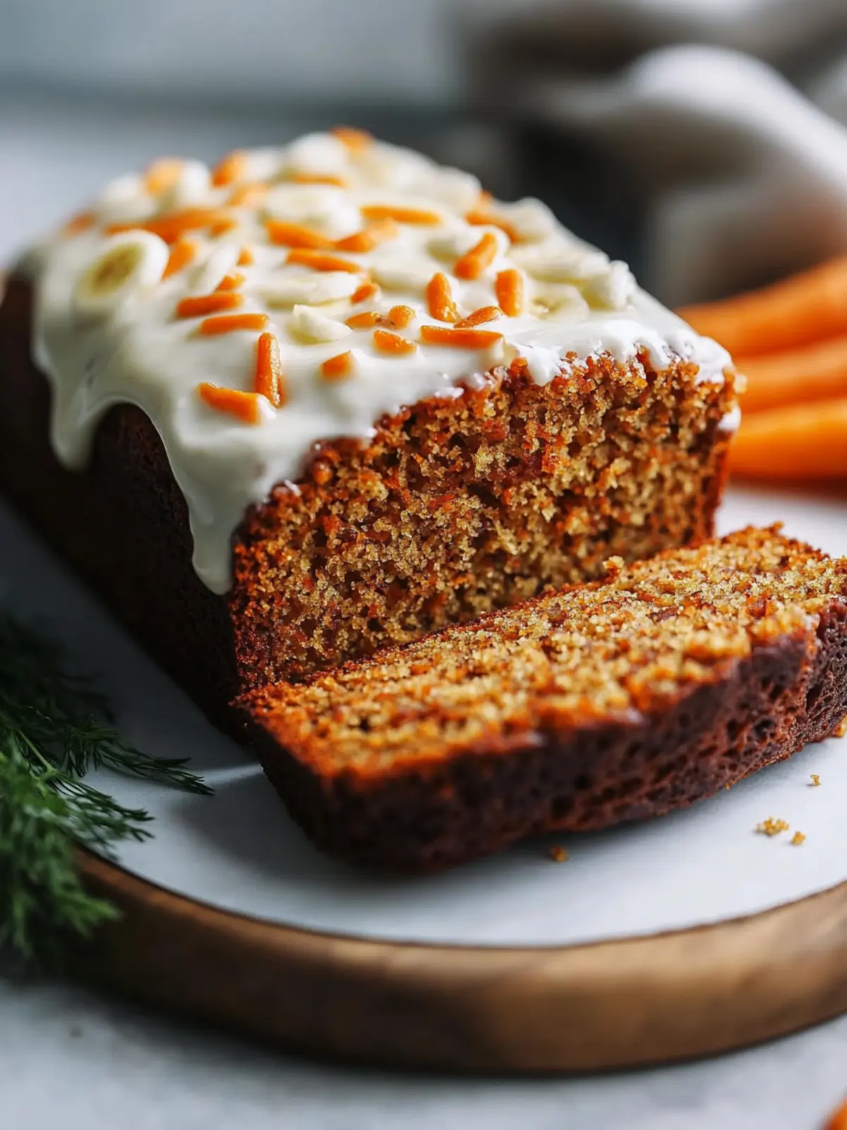 Delicious Carrot Cake Banana Bread for Your Family's Breakfast 5 Carrot Cake Banana Bread
