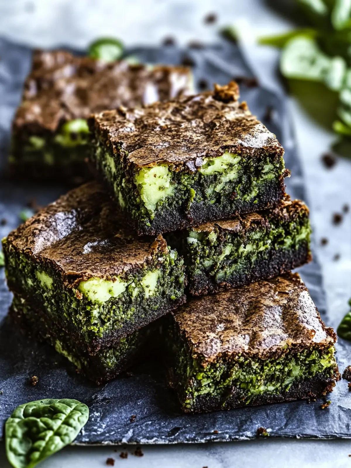 Delicious Spinach Brownies: A Healthy Twist on Classic Treats 4 Spinach Brownies