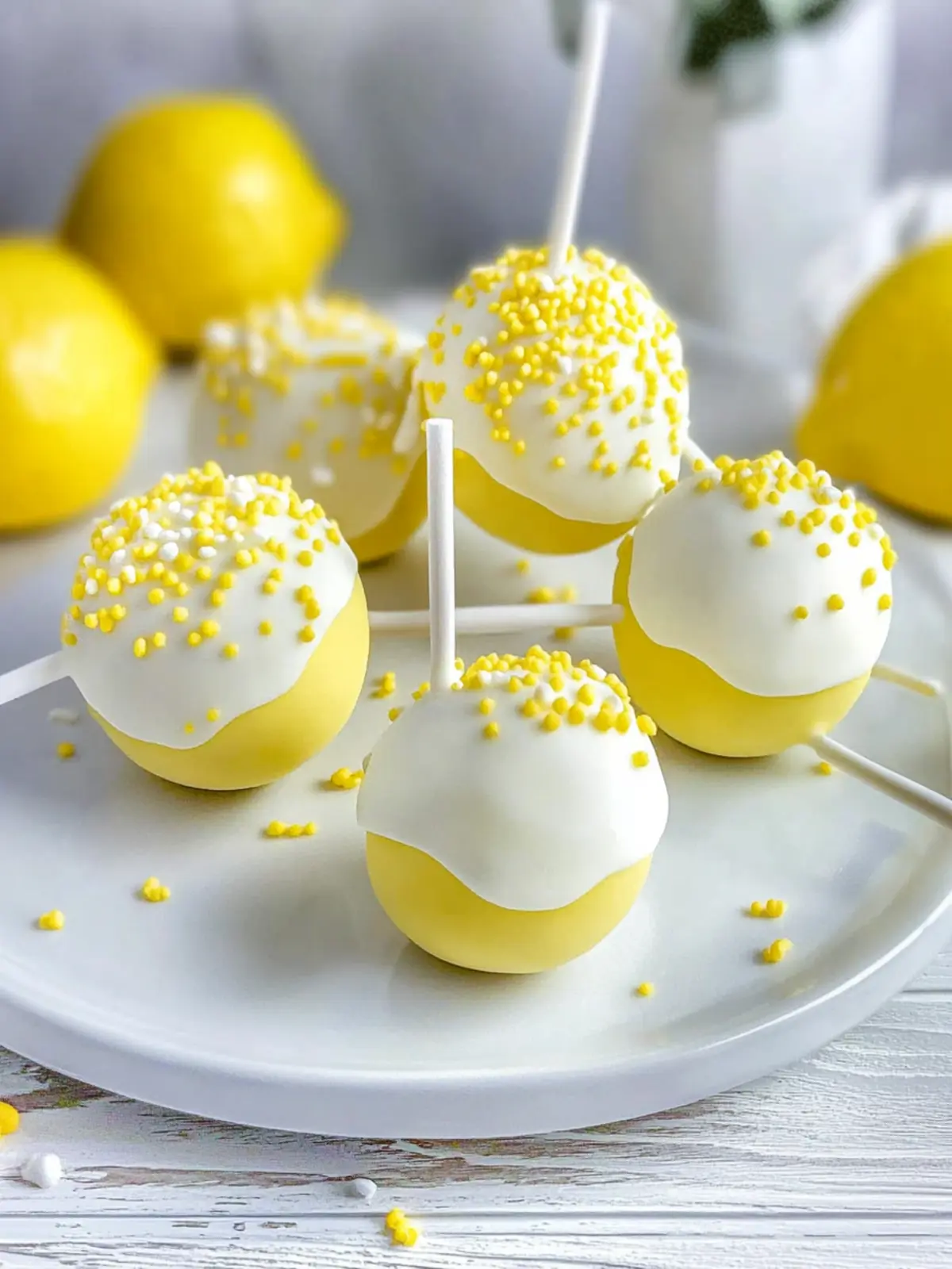 Lemon Cake Pops: Zesty Bites That Brighten Any Celebration 4 Lemon Cake Pops