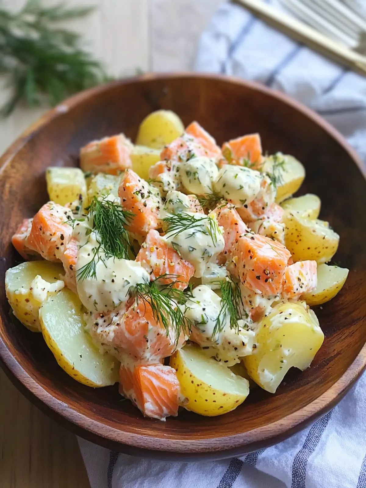 Delicious Smoked Salmon Potato Salad for the Perfect Bite 4 Smoked Salmon Potato Salad