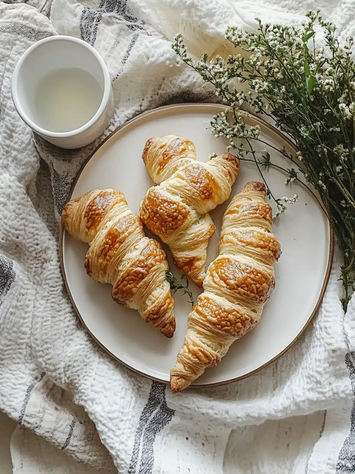 Delicious Sprigs in a Blanket: A Savory Spring Treat 3 Sprigs in a Blanket