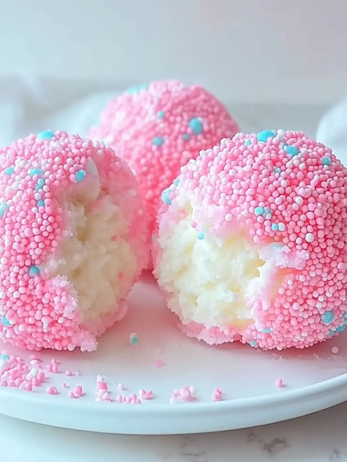 Crispy Cotton Candy Cheesecake Bombs that Wow Every Bite 3 Cotton Candy Cheesecake Bombs
