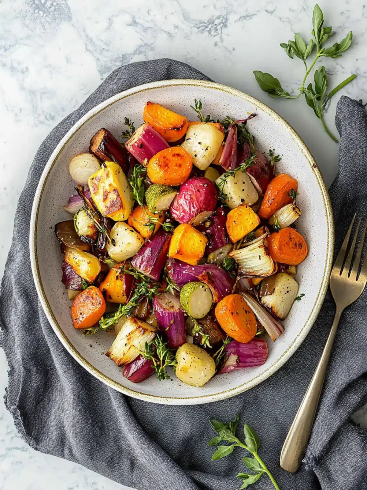 Savory Roasted Spring Vegetables: A Flavorful Fresh Twist 4 Roasted Spring Vegetables