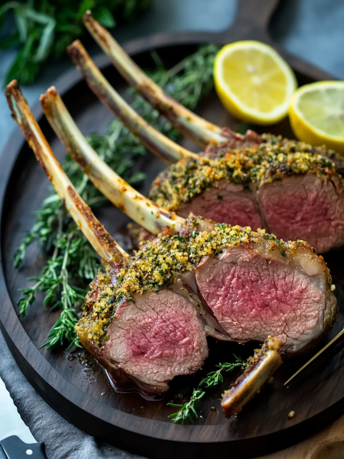 Elevate Dinner with Herb Crusted Rack of Lamb Magic 4 Herb Crusted Rack of Lamb