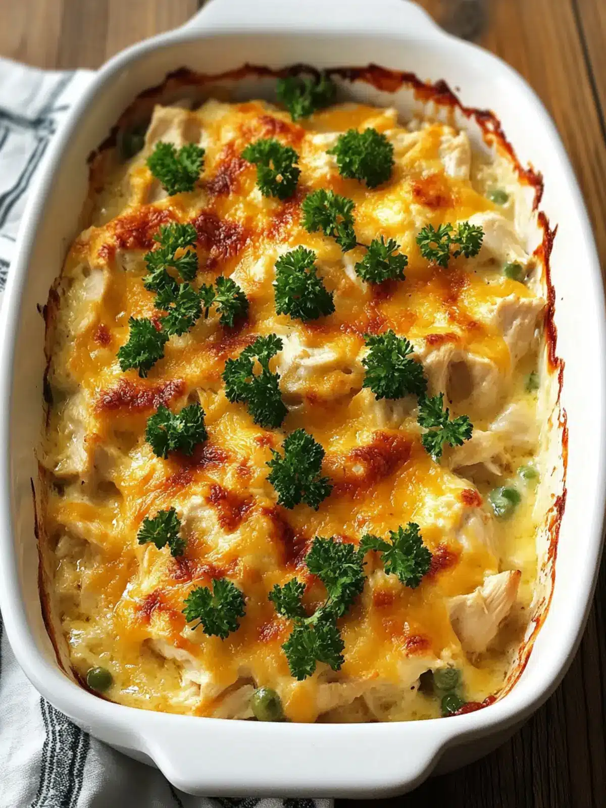 Savory Low Carb Chicken Casserole for Cozy Weeknight Dinners 3 Low Carb Chicken Casserole