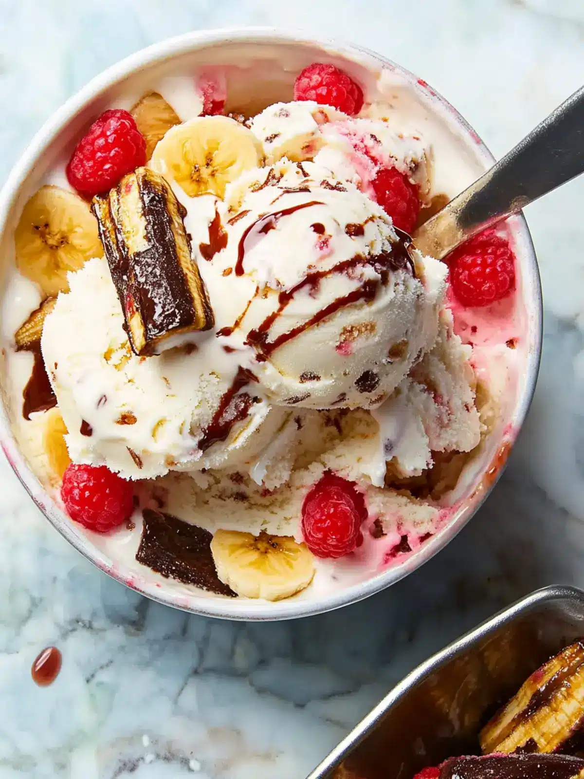 No-Churn Banana Split Ice Cream: A Dreamy Summer Treat 4 No-Churn Banana Split Ice Cream