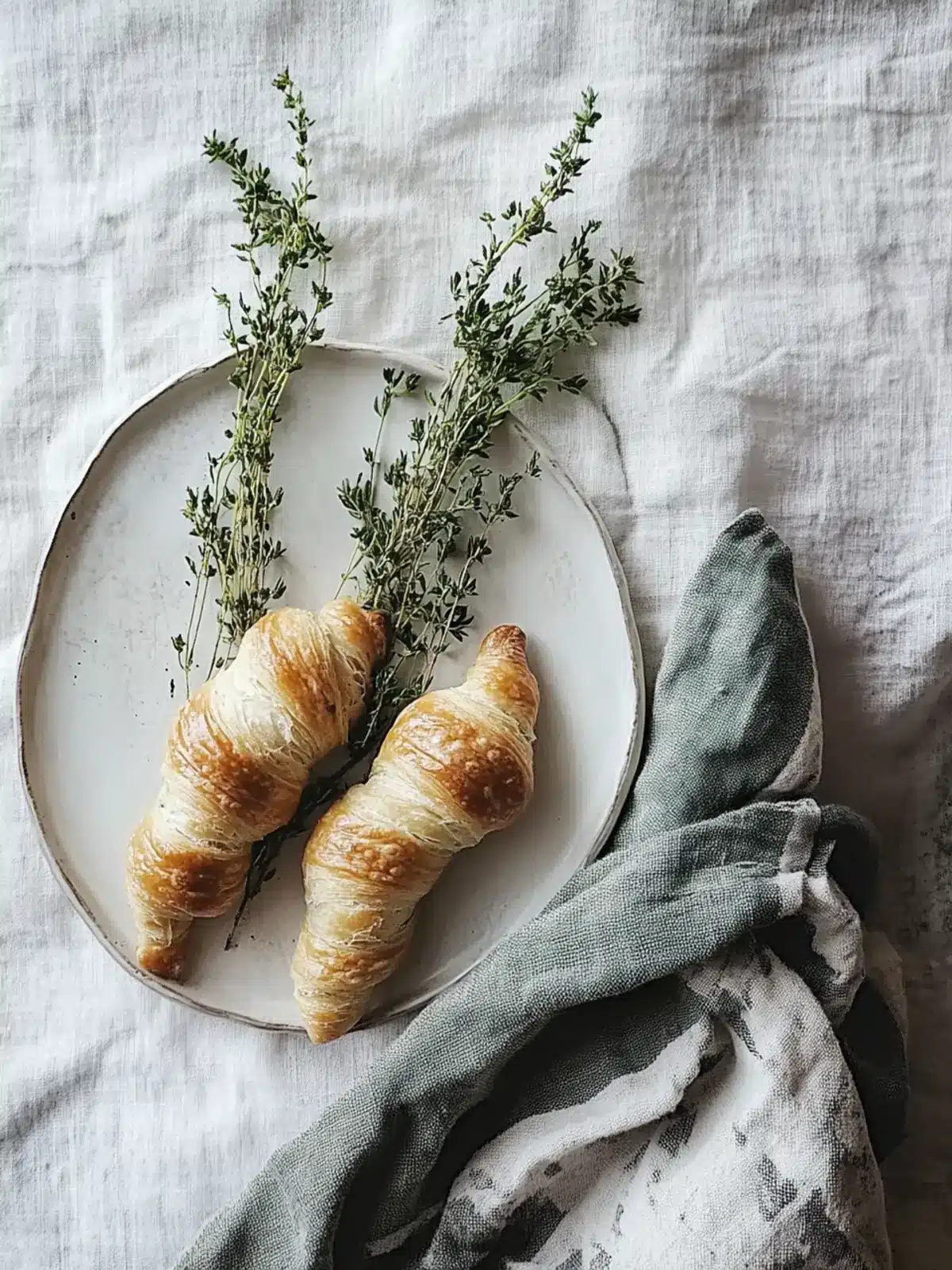 Delicious Sprigs in a Blanket: A Savory Spring Treat 4 Sprigs in a Blanket