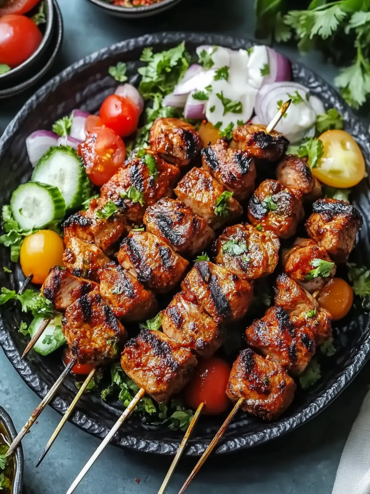 Succulent Shish Tawook: Easy Marinated Chicken Delight 3 Succulent Shish Tawook