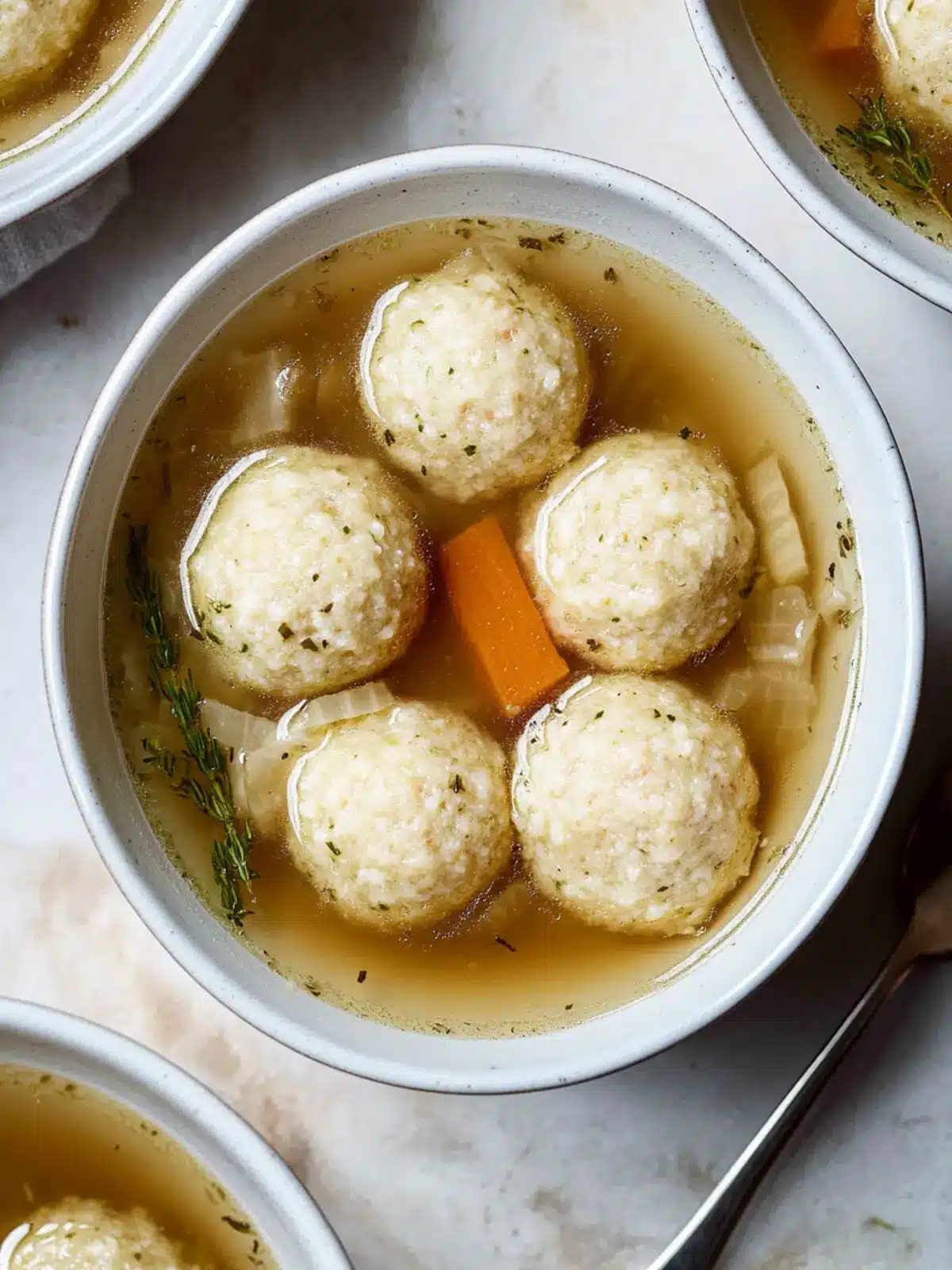 Delicious Matzo Ball Soup: Fluffy or Dense, You Decide! 4 Matzo Ball Soup