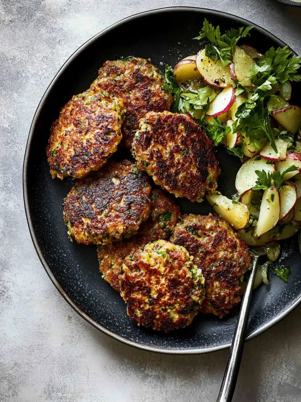 Persian Meat and Potato Patties: Flavorful Family Comfort Food 3 Persian Meat and Potato Patties