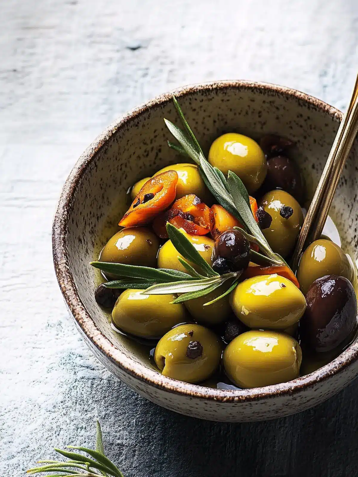 Aromatic Warm Olives: A Flavor-Packed Snack Delight 2 Aromatic Warm Olives