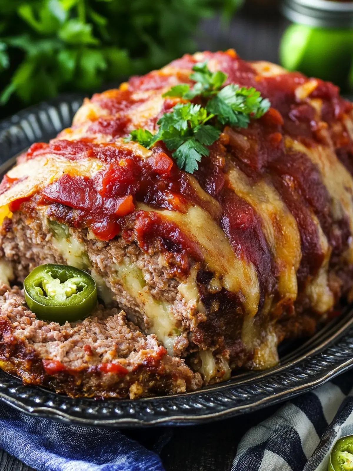 Jalapeno Popper Stuffed Meatloaf for a Flavor Explosion 3 Jalapeno Popper Stuffed Meatloaf