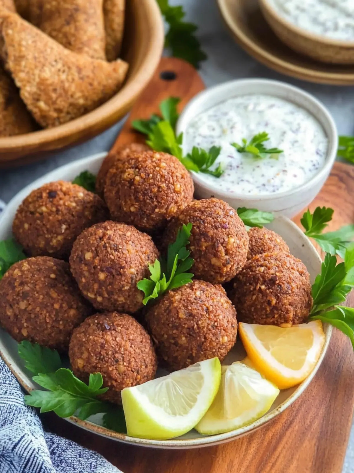 Crispy Lebanese Kibbeh Balls: A Flavorful Homemade Treat 2 Lebanese Kibbeh Balls