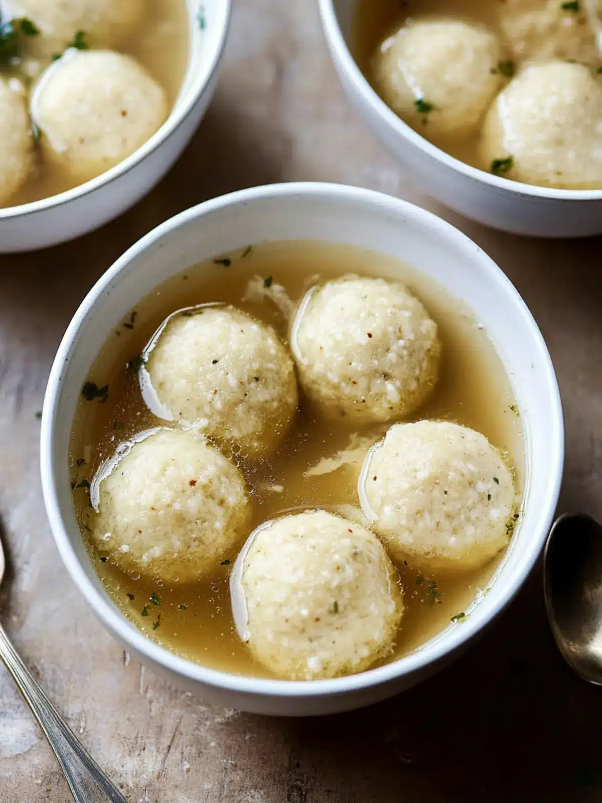 Delicious Matzo Ball Soup: Fluffy or Dense, You Decide! 3 Matzo Ball Soup