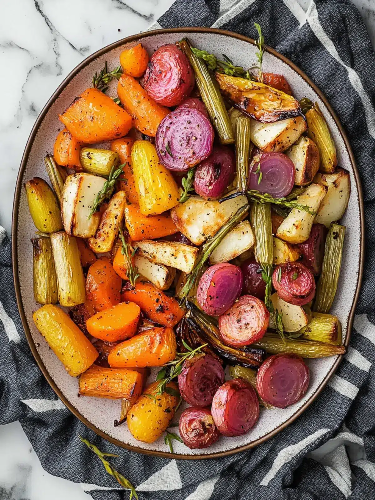 Savory Roasted Spring Vegetables: A Flavorful Fresh Twist 3 Roasted Spring Vegetables