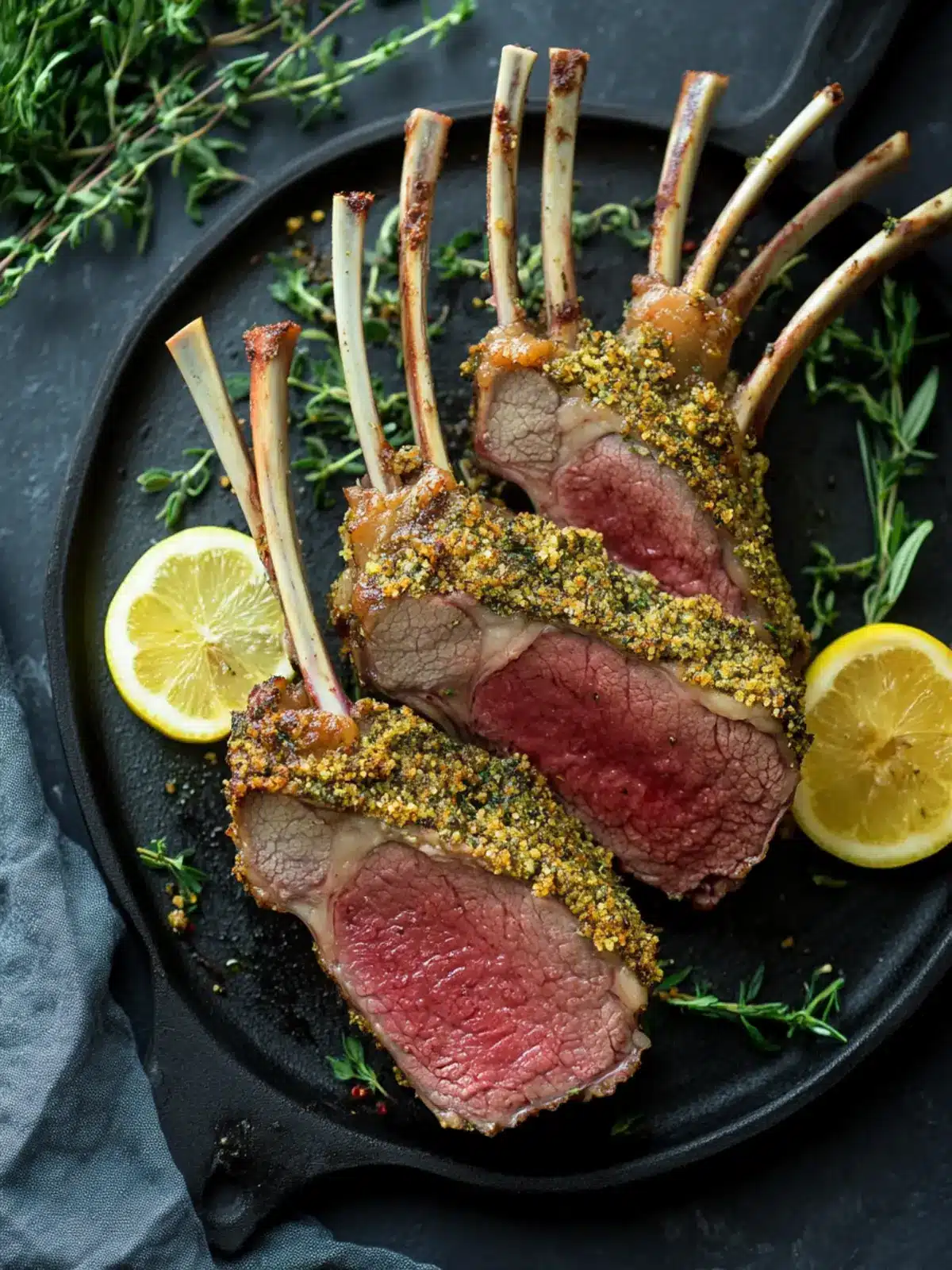 Elevate Dinner with Herb Crusted Rack of Lamb Magic 5 Herb Crusted Rack of Lamb