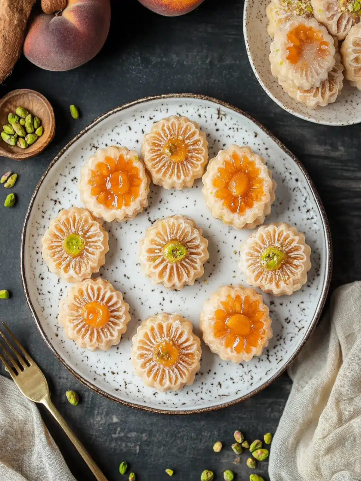 Apricot and Pistachio Maamoul Cookies: A Sweet Delight! 4 Apricot and Pistachio Maamoul