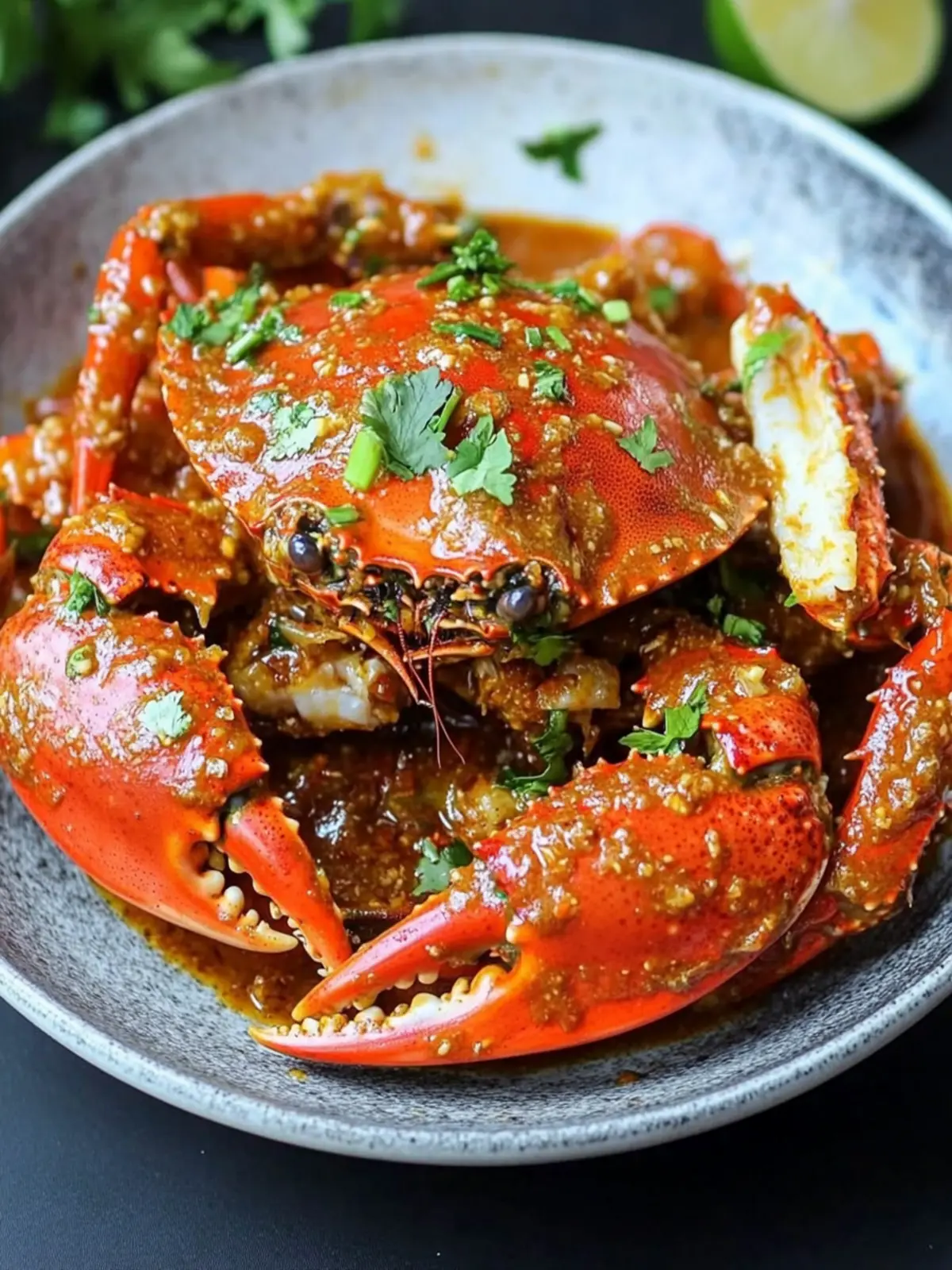 Savor the Spicy Goodness of Singaporean Chilli Crab at Home 2 Singaporean Chilli Crab