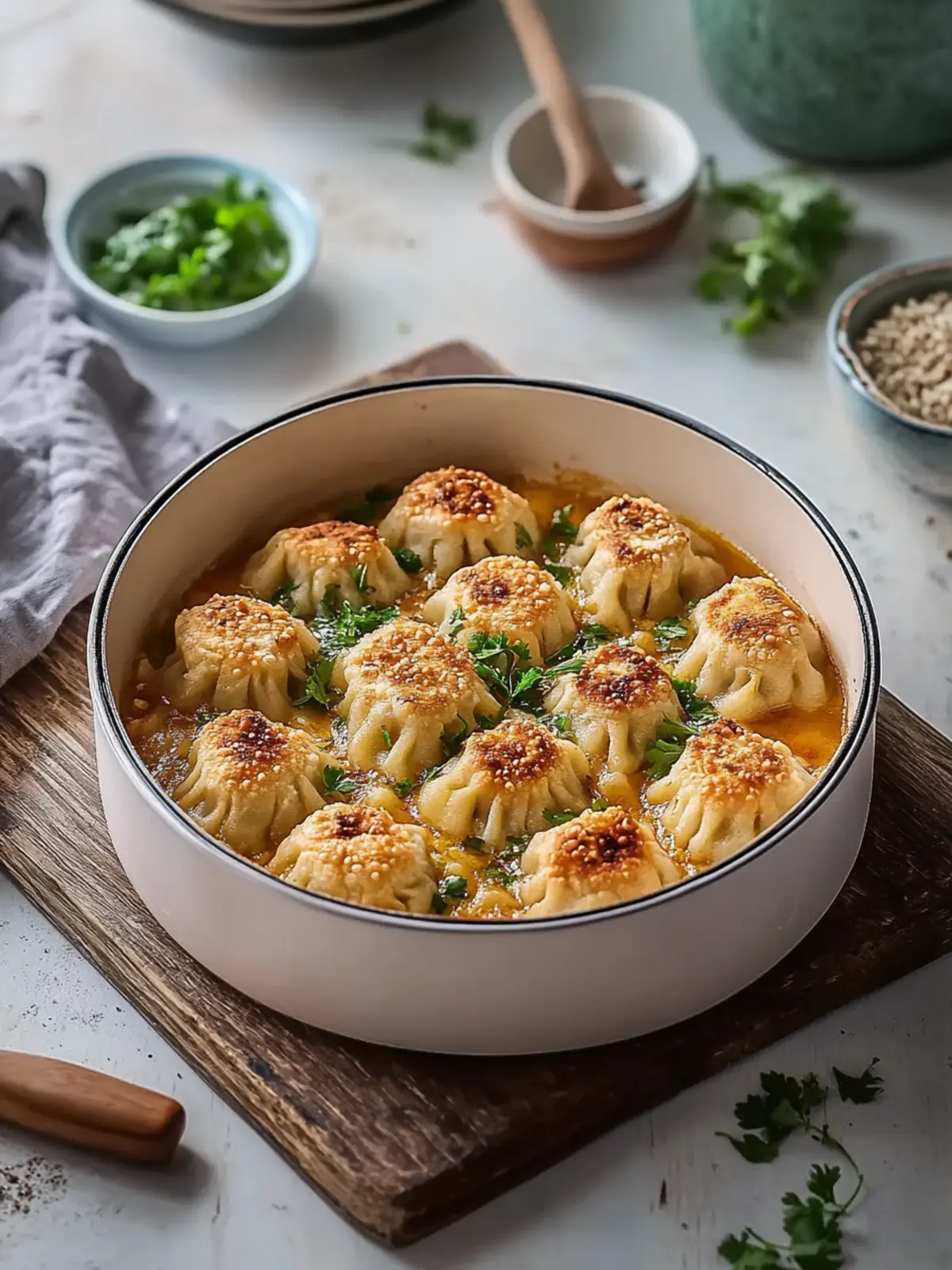 Savory Dumpling Bake Casserole Ready in 30 Minutes 2 Dumpling Bake