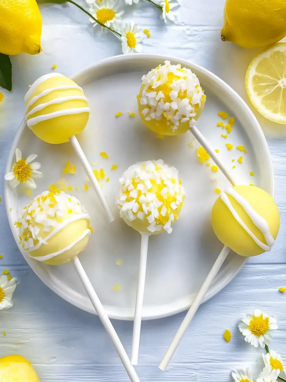 Lemon Cake Pops: Zesty Bites That Brighten Any Celebration 3 Lemon Cake Pops