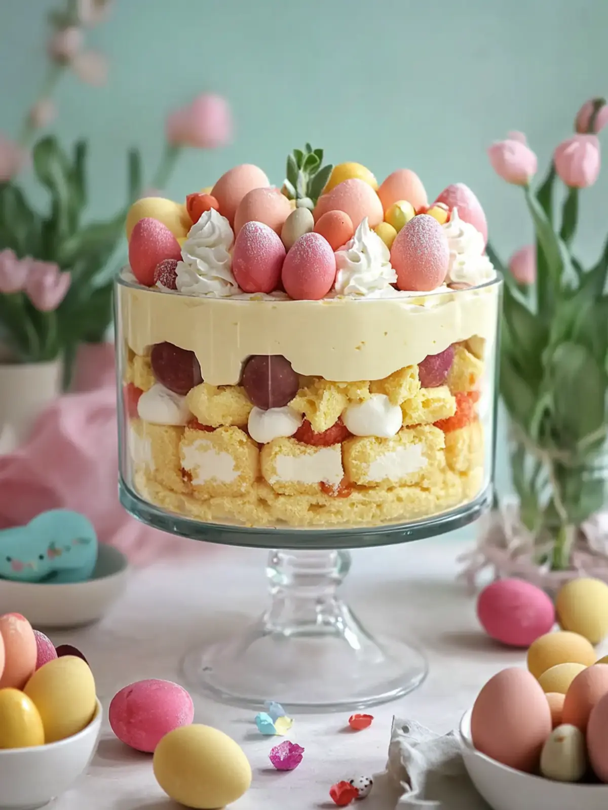 Vibrant Easter Trifle Dessert: A Sweet Spring Celebration 2 Easter Trifle Dessert