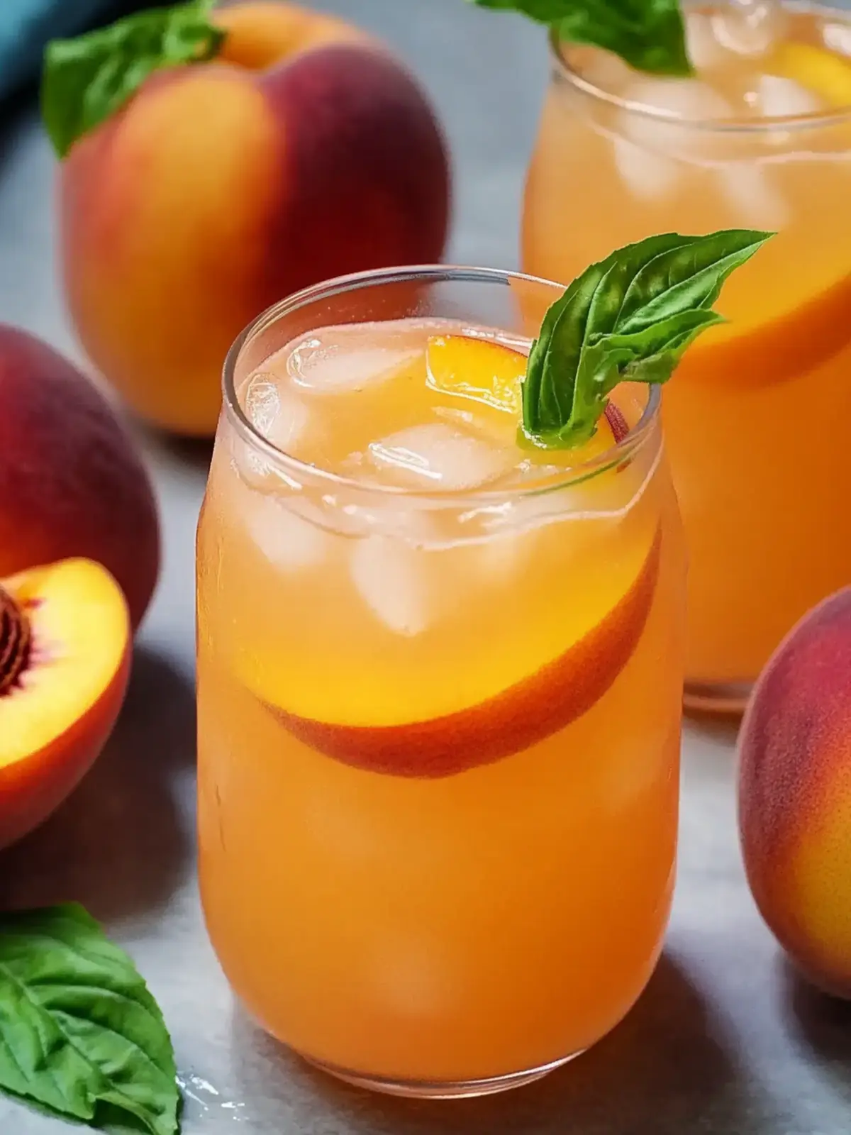 Refreshing Peach Lemonade Recipe to Brighten Your Summer! 4 Peach Lemonade