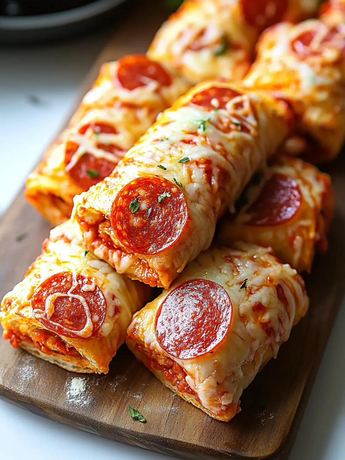 Cheesy Pepperoni Pizza Roll Ups for Cozy Nights In 2 Cheesy Pepperoni Pizza Roll Ups