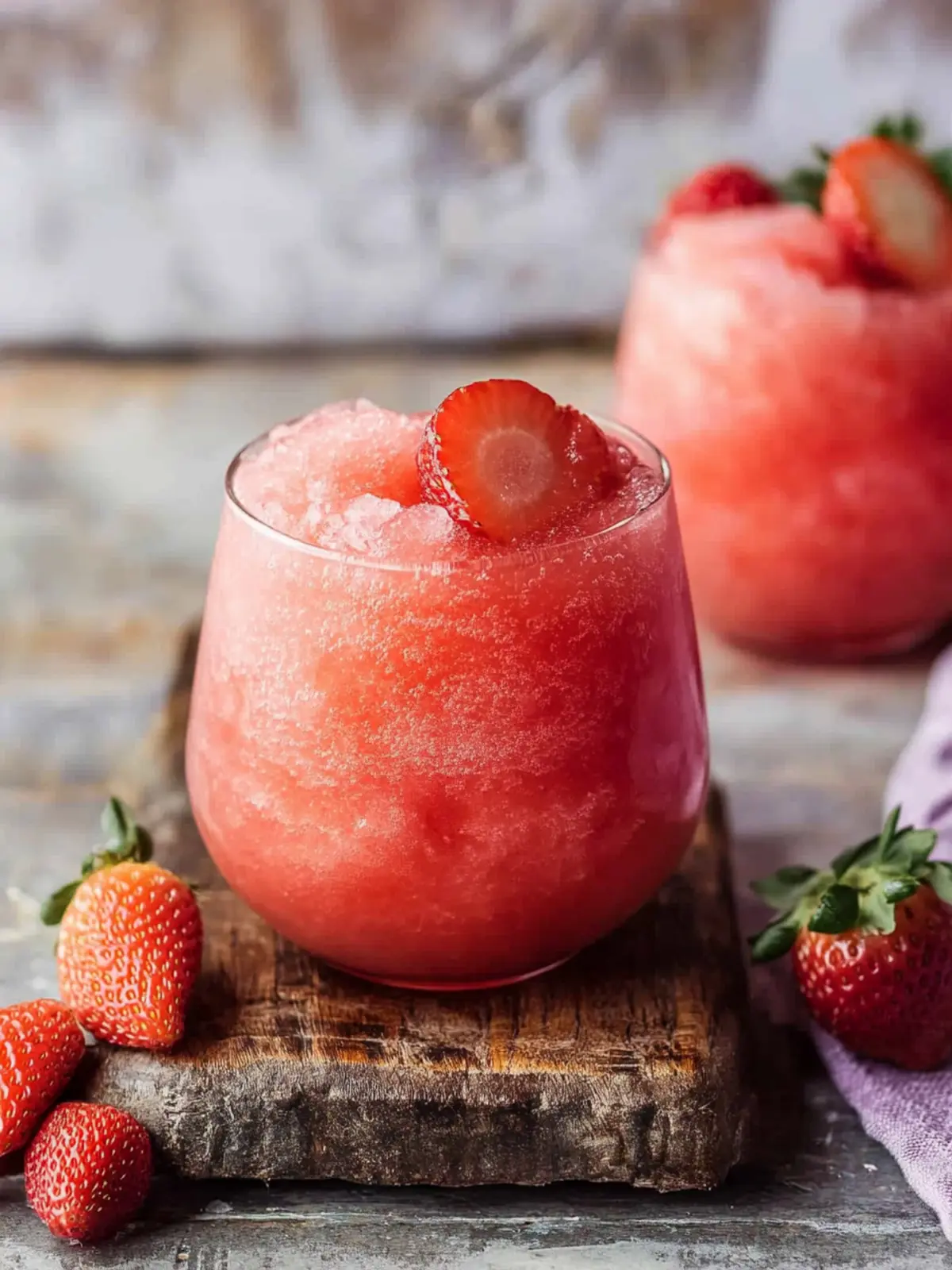 Delicious Strawberry Soju Slushie to Chill Your Summer Days 2 Strawberry Soju Slushie
