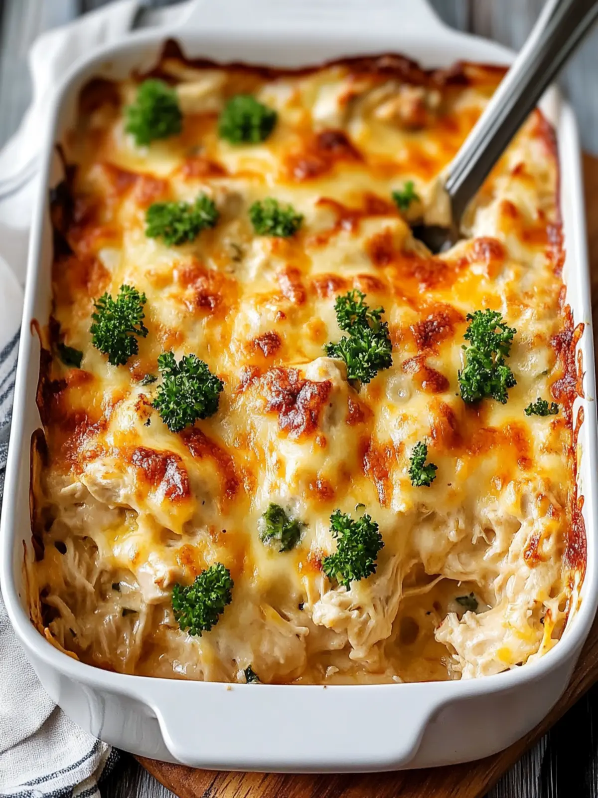 Savory Low Carb Chicken Casserole for Cozy Weeknight Dinners 4 Low Carb Chicken Casserole