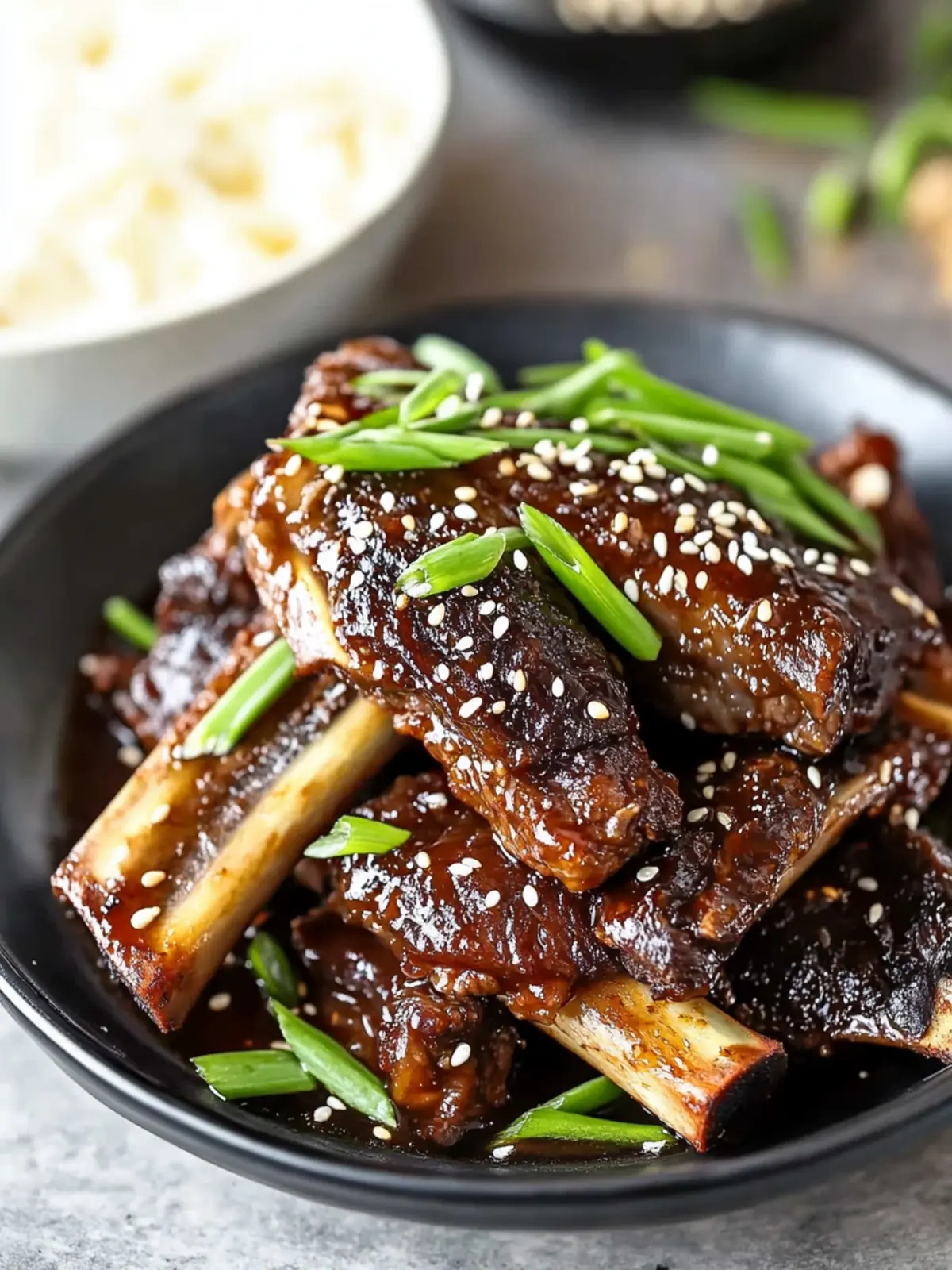 Melt-in-Your-Mouth Slow Cooker Korean Beef Short Ribs 2 Slow Cooker Korean Beef Short Ribs