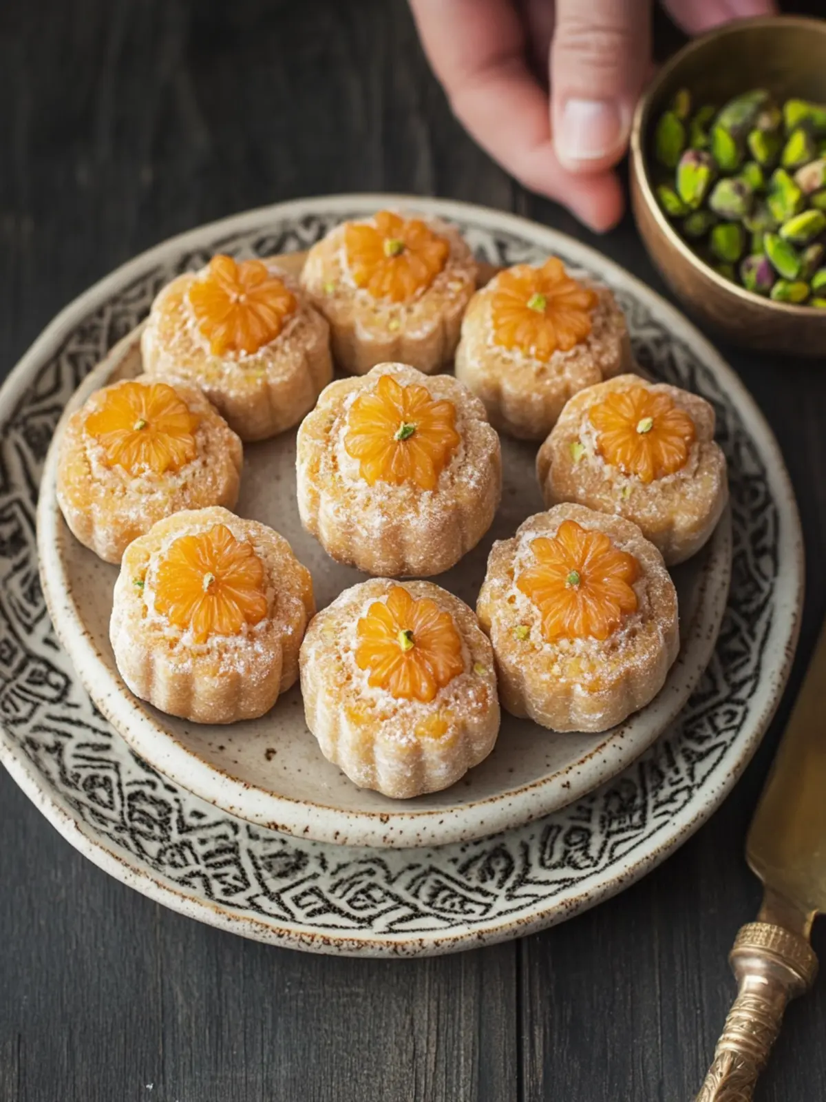 Apricot and Pistachio Maamoul Cookies: A Sweet Delight! 5 Apricot and Pistachio Maamoul