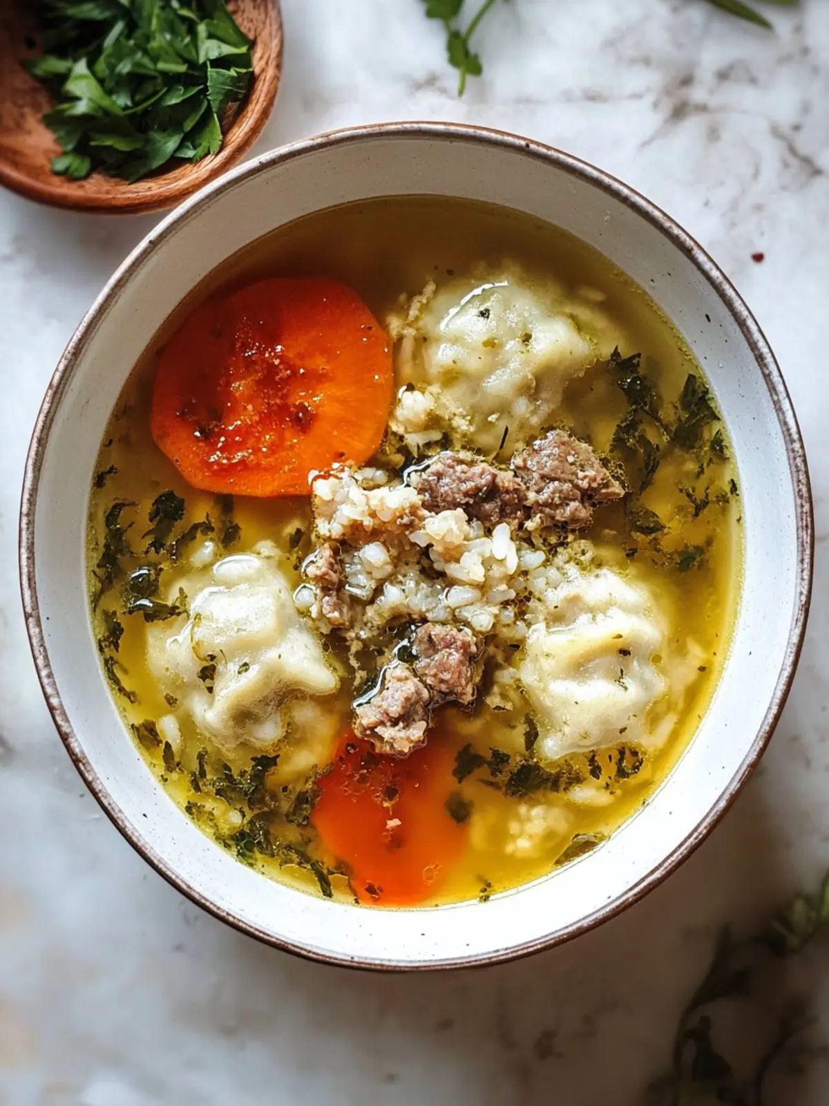Heartwarming Persian Meat & Rice Dumpling Soup Recipe 3 Persian Meat & Rice Dumpling Soup