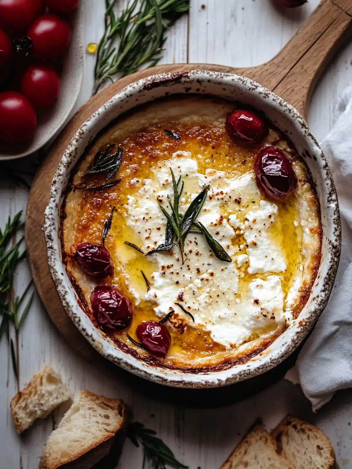 Creamy Baked Goat Cheese with Marinara for Easy Comfort Food 2 Baked Goat Cheese