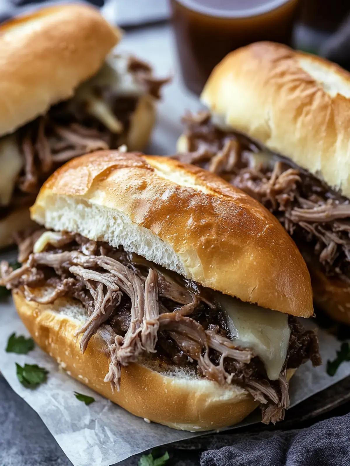 Savory French Dip Sandwiches to Satisfy Your Hunger Today 2 French Dip Sandwiches