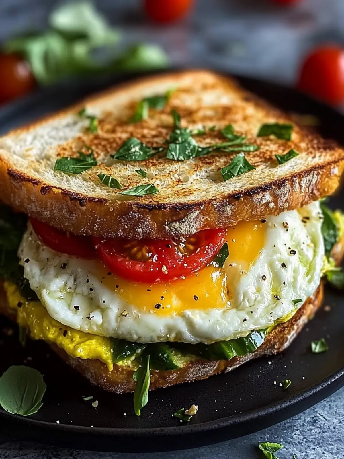 Mouthwatering Mediterranean Breakfast Sandwich in 10 Minutes 3 Mediterranean Breakfast Sandwich