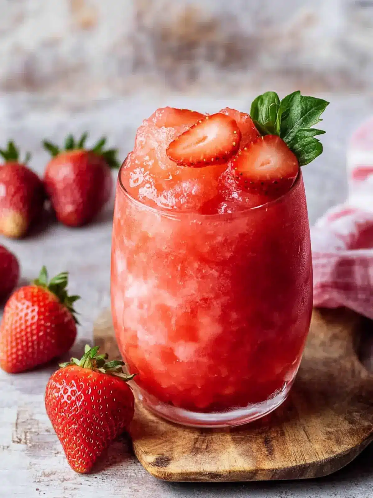 Delicious Strawberry Soju Slushie to Chill Your Summer Days 3 Strawberry Soju Slushie