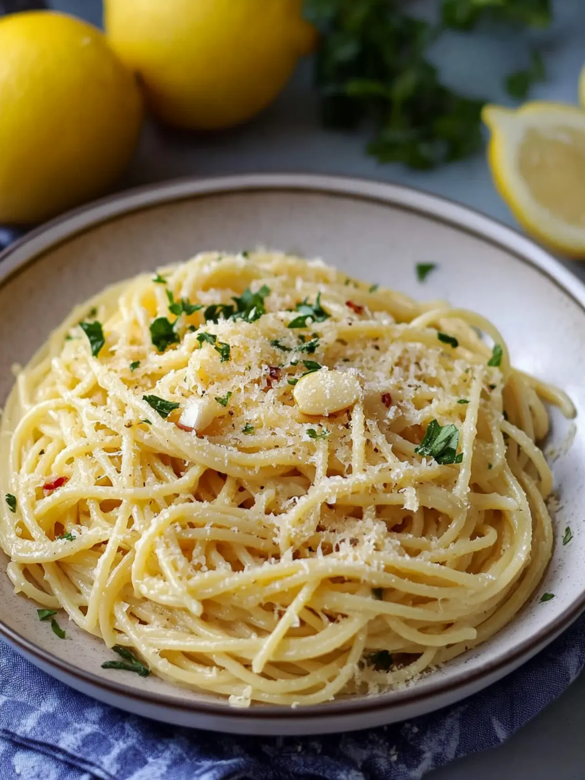 Lemon Garlic Pasta: Quick, Flavor-Packed Delight for Any Night 5 Lemon Garlic Pasta