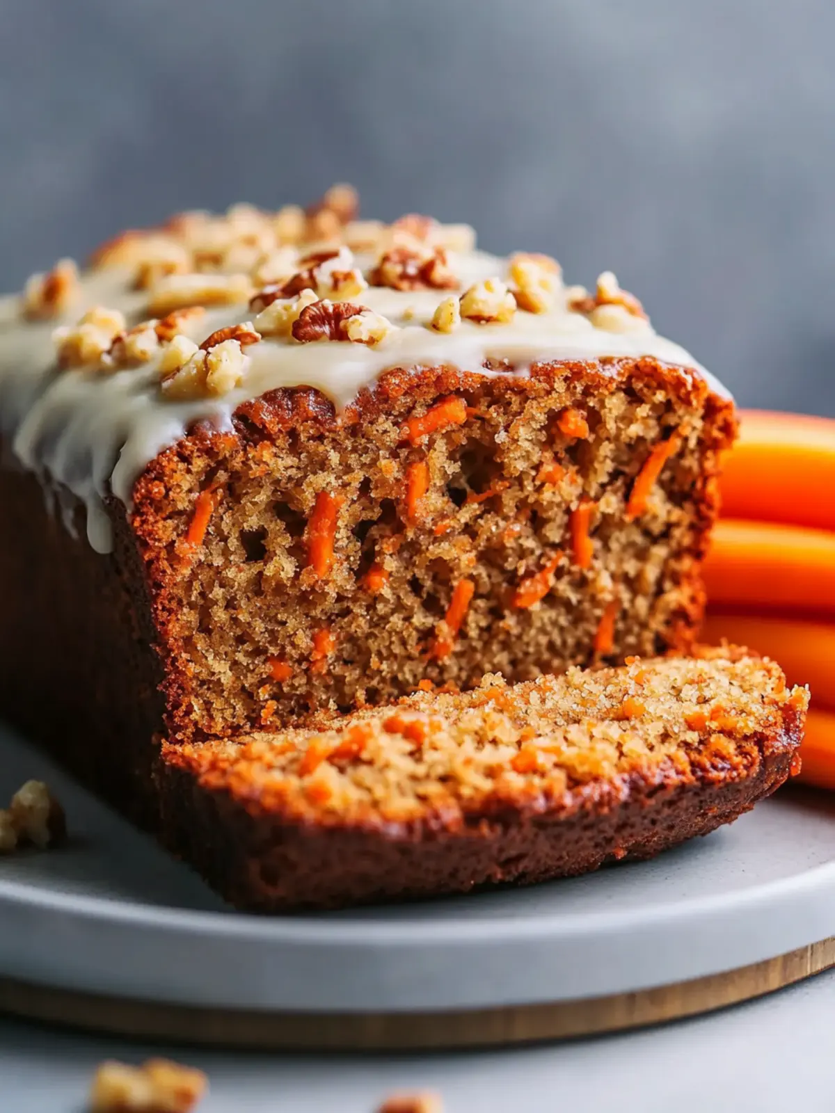 Delicious Carrot Cake Banana Bread for Your Family's Breakfast 2 Carrot Cake Banana Bread