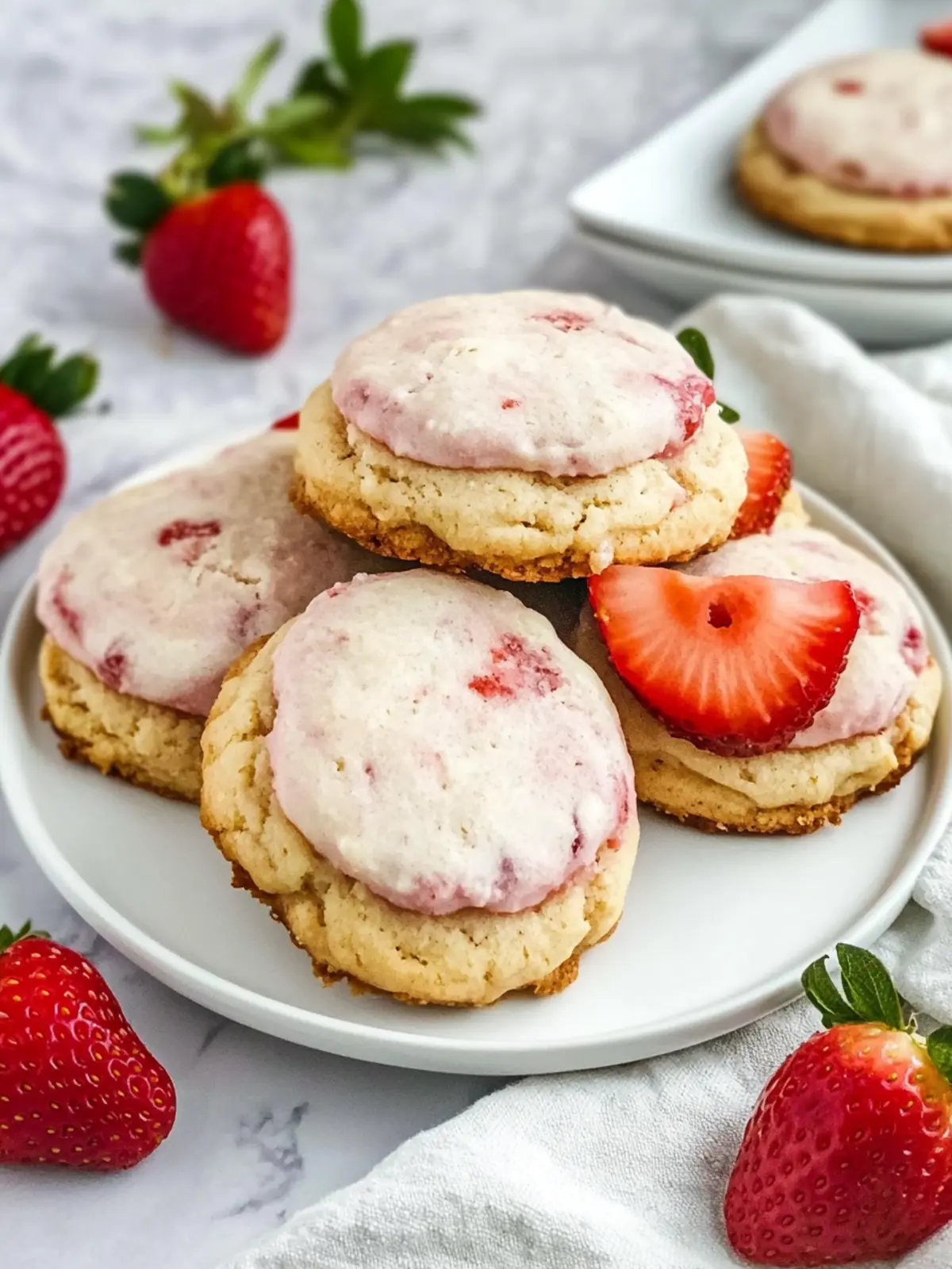 Soft Strawberry Shortcake Cookies for Perfect Spring Days 5 Strawberry Shortcake Cookies