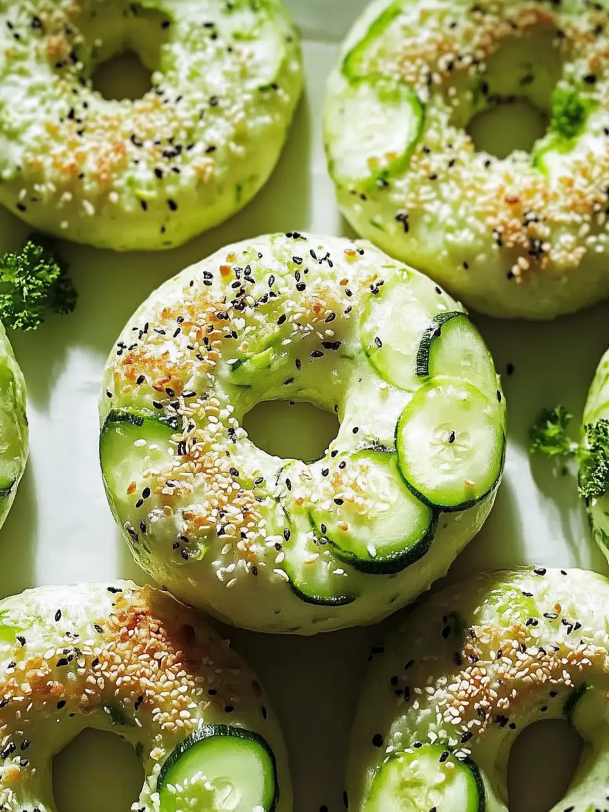 Gluten-Free Zucchini Bagels: Wholesome Breakfast Treat 3 Zucchini Bagels