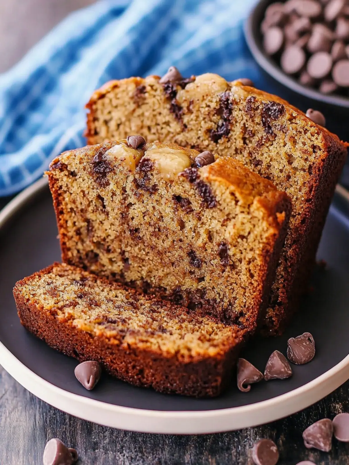 Irresistibly Moist Chocolate Chip Banana Bread Recipe 2 Chocolate Chip Banana Bread
