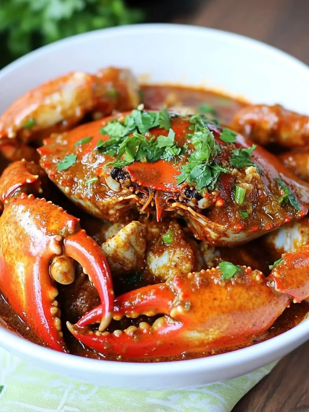 Savor the Spicy Goodness of Singaporean Chilli Crab at Home 4 Singaporean Chilli Crab