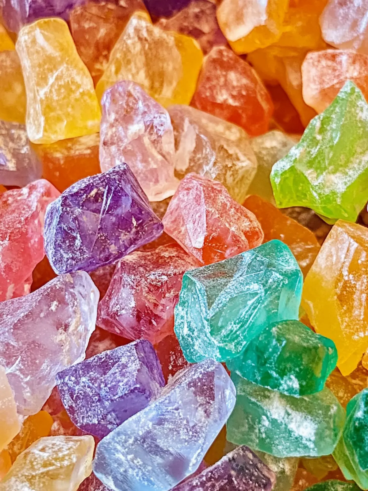 Create Colorful Memories with Old-Fashioned Stained-Glass Rock Candy 2 Old-Fashioned Stained-Glass Rock Candy