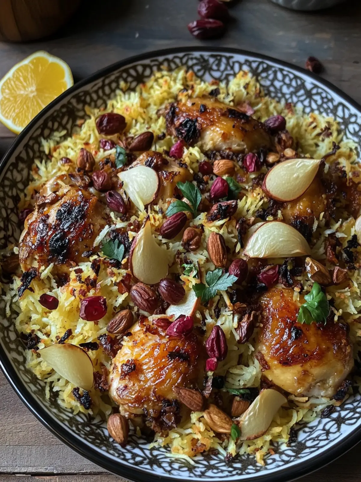 Savor Persian-Inspired Chicken with Fluffy Saffron Rice 5 Persian-Inspired Chicken